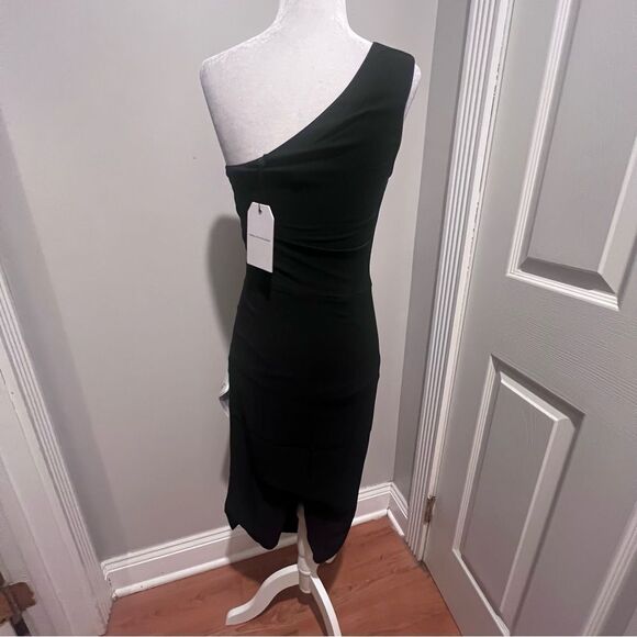NWT Dress the Population Women's Martine one shoulder midi dress size xxs - Picture 15 of 16